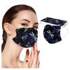 10PCS Adult's 3 Layer Print Disposable Face