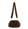 Falten Kleine Wolke Schultertasche Damen Fashi Aufbewahrungstasche Winter Flauschig Trendig Bequem und Vielseitig Textur Umhängetasche