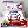 FC Hansa Rostock Pattern Bedding,Quilt Set Quilt Cover Pillowcase Home Birthday Gift (1 * duvet cover + 2 * pillowcase, without core)