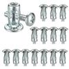 Petal Screw Jack Nuts Screw Anchors Petal Expansion Plugs for Curtain Expansion Clamp Petal Rivet Lock Bolt Board Wall Fasteners