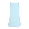 Women's Summer Loose Round Neck Color Pleated Vest Sleeveless Suspender T-Shirt For Women