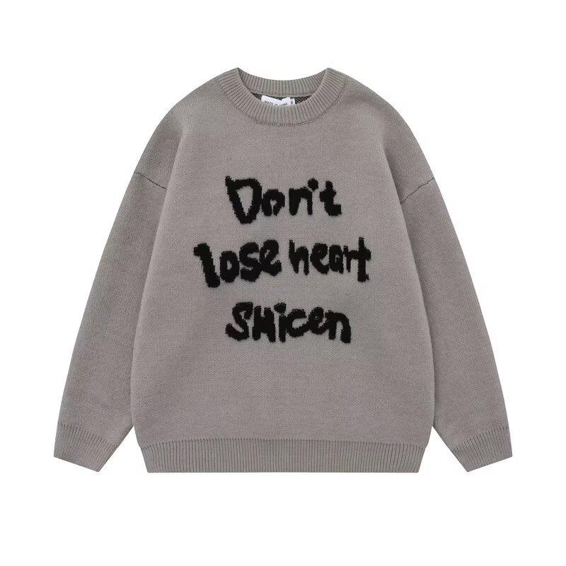 Round Neck Sweater Sweater Men's Trendy Brand Handsome Autumn and Winter Bottoming Shirt New Men's Temperament Slim Fit Top