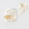 Warm Winter Pullover Hat & Scarf for Newborns - Cute & Thickened for Boys and Girls
