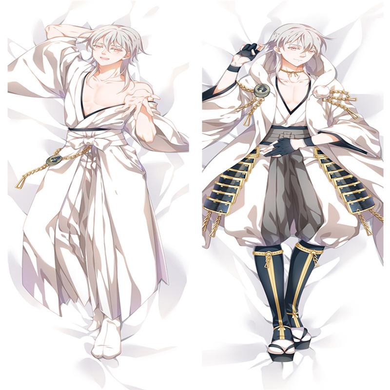 

60x180 см Touken Ranbu Online Dakimakura чехол аниме персонаж Atsushi Toushirou Midare Toushirou Fullbody наволочка с принтом