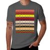 Color Abstrack Pattern Seamless 12 Tshirt Gym Wear Breathable Short Sleeve Tee