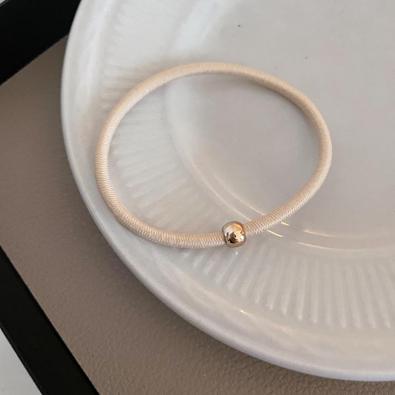 10PCS Girls Elastic Hair Rubber Bands Headbands Metallic Women Ponytail Hairpin Hair Accessories Headband