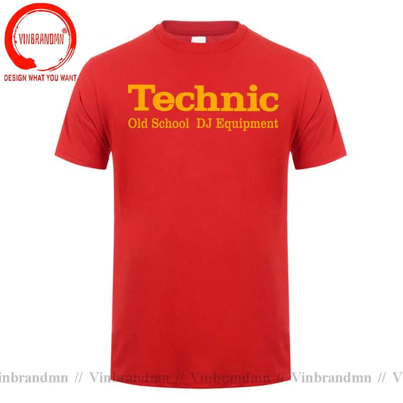 New Summer Classic T Shirt Technics Old School Dj Equipunisext Tshirts Graphic Clothing Short Sleeves Tshirt Cotton Tops Tee Shirt