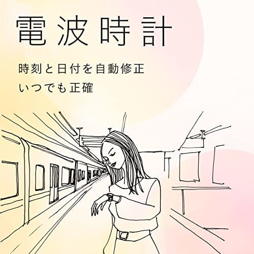 Citizen XC Eco-Drive Radio-Controlled Watch ES9435-51A Women's Pink Gold