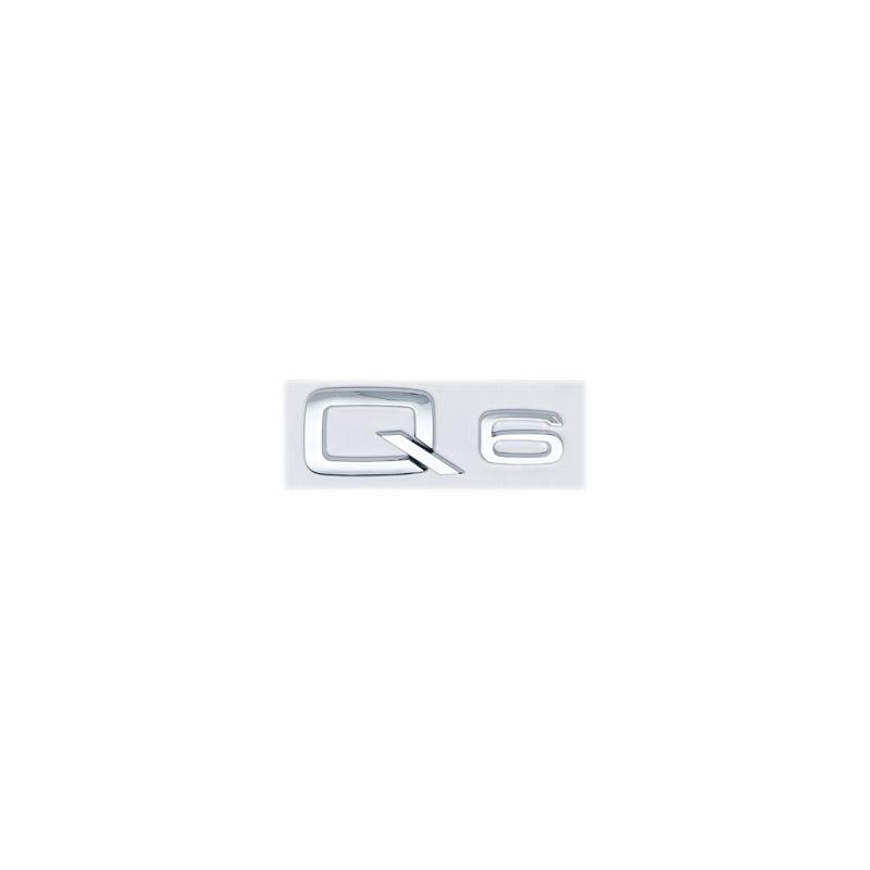 3D Black/Silver ABS Emblem for Audi Q2/Q3/Q4/Q5/Q6/Q7/Q8 - Numbers & Letters Fender/Trunk/Rear Logo Sticker