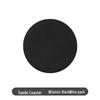 Cute Cartoon Non-slip Car Cup Coaster & Placemat Set for Interior Decoration