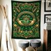 St. Patrick's Day Wandteppich Ästhetischer Wandbehang Bedruckter Stoffdecke Dekorative Wandteppiche für Schlafzimmer Wohnzimmer Heimdekoration
