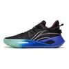 Li Ning CJ-2 Fabric Supportive Cushioning Durable Low Top Basketball Shoes Men Sneaker Black ABAS001-7