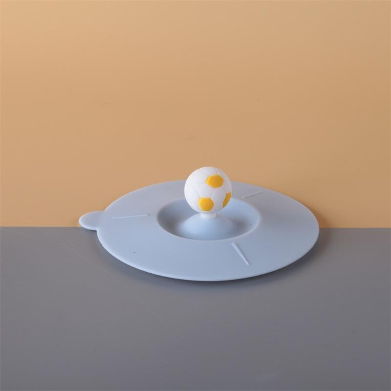 Triangular Division, Shell-shaped Cup Lid, Silicone Cover, Food-grade, Dust-proof, Universal