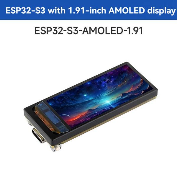 ESP32-S3 1.91" AMOLED CNC (Random Color) - Item No. 28872