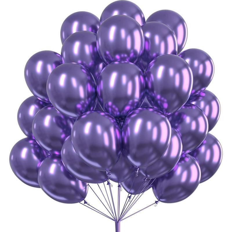 Silver Metal Balloon for Christmas & Halloween - M1528