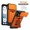 Slide Camera Lens Protector Phone Case W/ Card Slot Holder Invisible Bracket Kickstand For Nothing Phone (4a) Pro (3a) Lite