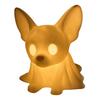 Dog Ghost Lamp Halloween Dachshund Ghost Night Light Desktop LED Puppy Decoration Mantel Bedside Ghost Light Gift for Dog Lovers