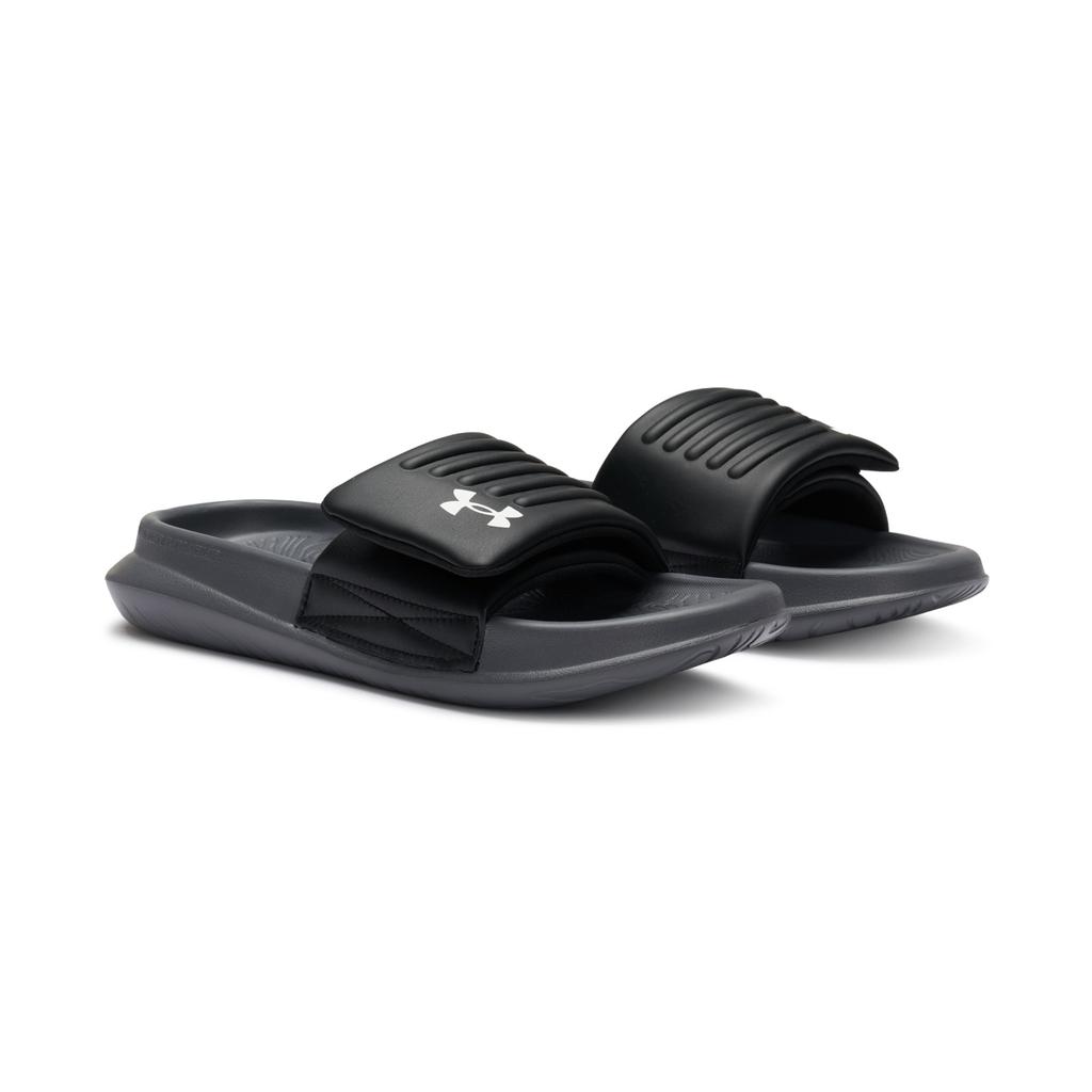 Under Armour Puff Verstellbar Lässig Bequem Schlupfschuhe Unisex Sandalen Schwarz 6014037-001