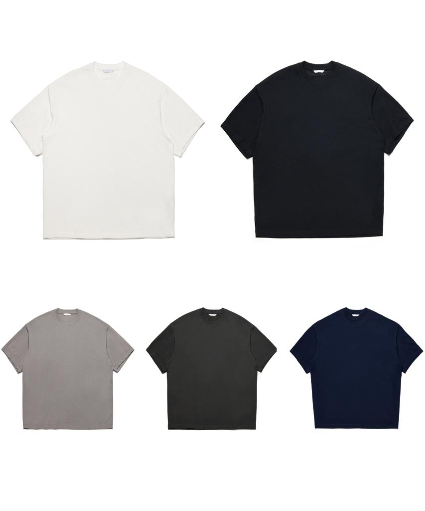 JUAN HOMME Oversized Fit Silket Half Sleeve T-Shirt V2 (5 Colors)
