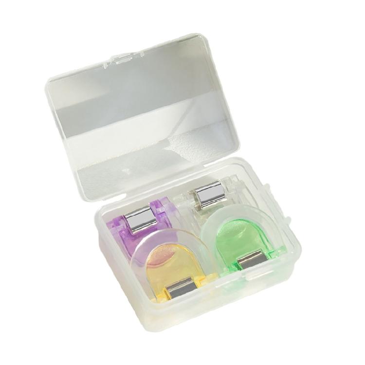 

Set Of 4/12 Horseshoe Paper Clamp Clear Paper Clip File Paper Clip for Craft Food Bag Photo File Document Organization