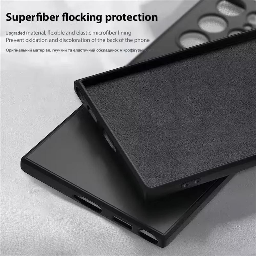 Matný magnetický kryt na telefon z tekutého silikonu pro Samsung Galaxy S25 S24 Ultra S23 S22 Plus S21 FE pro kryt pro bezdrátové nabíjení Magsafe