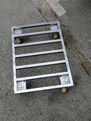 Turtle Cart Heavy-Duty 4-Wheel Universal Trolley for Transporting Goods and Flower Pots