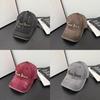 Faatbou Baseball Cap With Embroidered Letters Black For Casual Streetwear