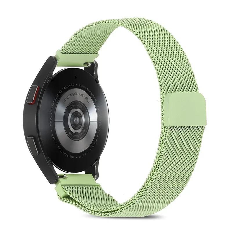 

Ремінець для годинника 18 мм 20 мм 22 мм металевий ремінець для годинника Garmin Vivoactive 3 4 4s Band Watch Venu 2 2s 3s SQ Forerunner 645 браслет Milanese Loop Gear S3-Galaxy 46mm