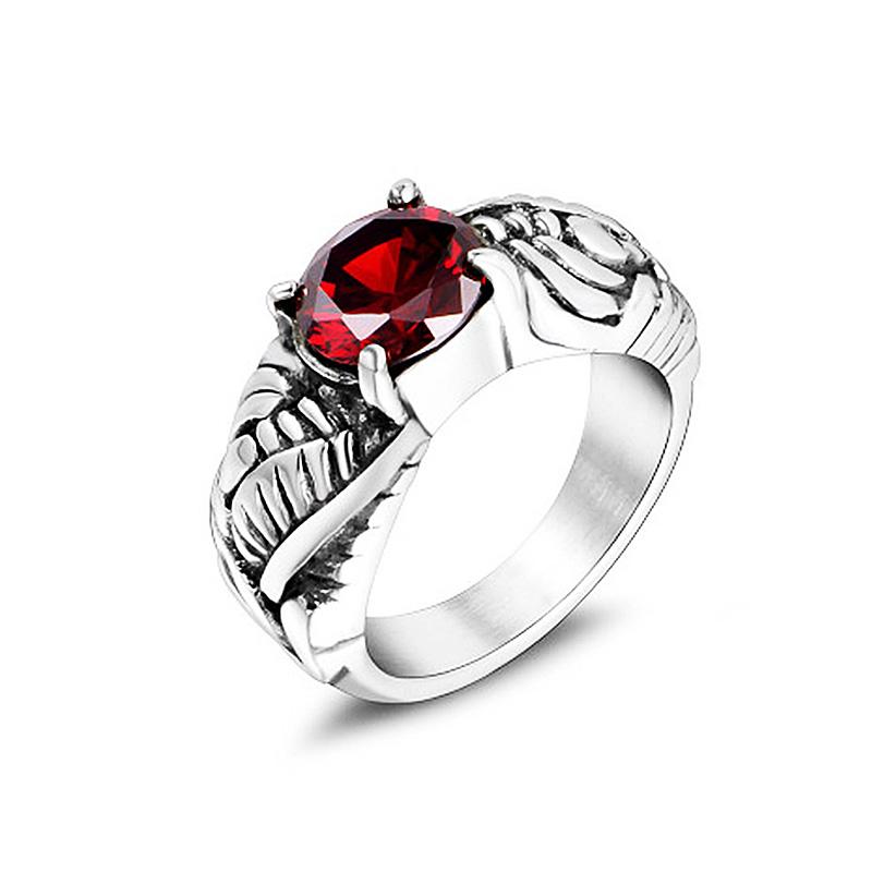 Anillos de Dedo Ankh de Acero Inoxidable Egipcio Para Hombres Mujeres Punk Hip Hop Anillo de Cruz Accesorios de Joyería de Moda Regalos