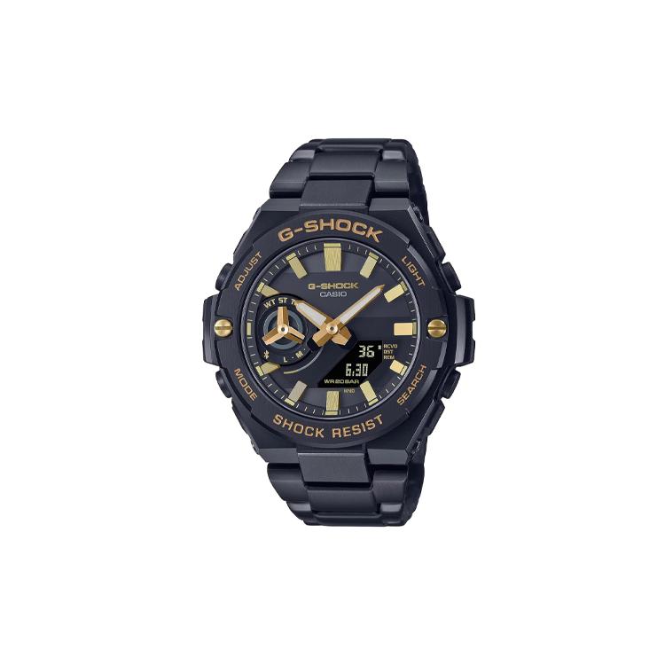 CASIO Men G-STEEL Series Black Watch GSTB500BD1A9ER GSTB500BD1A9ER Black Dial