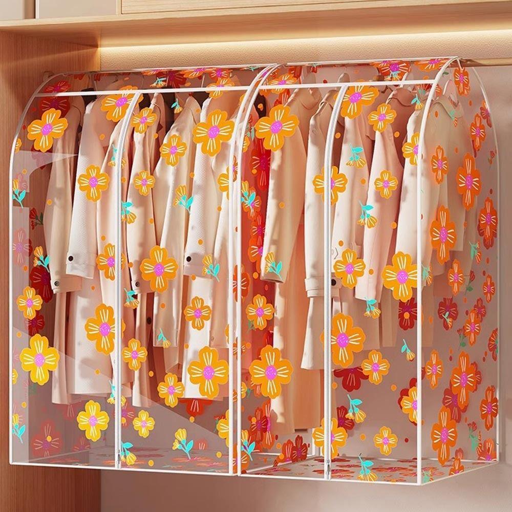 

Waterproof Clothes Dust Cover Large Capacity Clothing Hanging Organizer Covers for Coat Suit Dress Style 4
