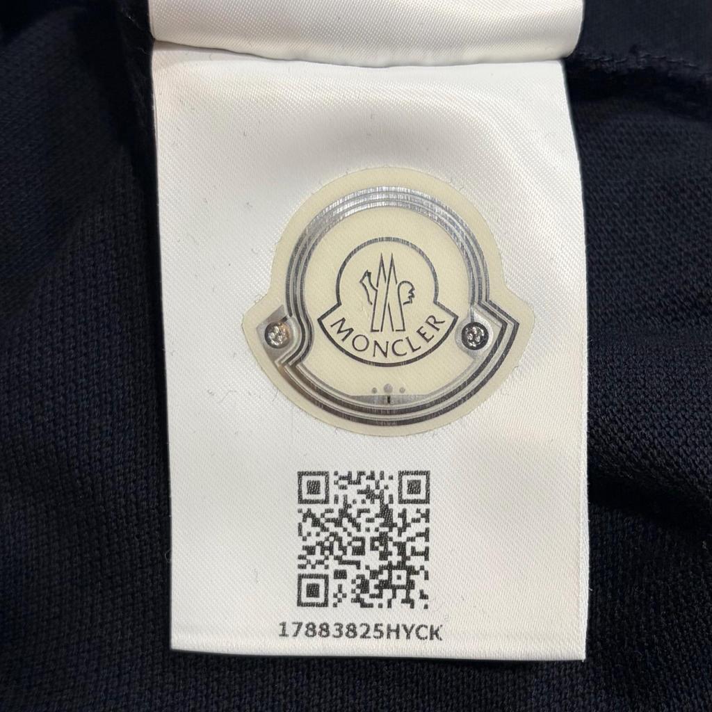 Used MONCLERPolo Shirt Dark Navy Mens