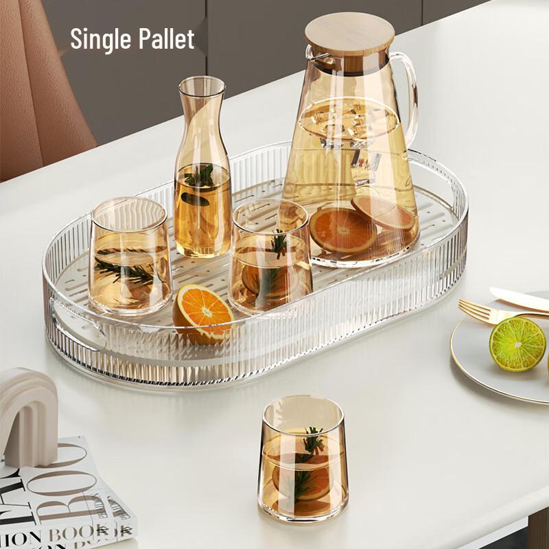 Household Tea Tray with Draining Rack