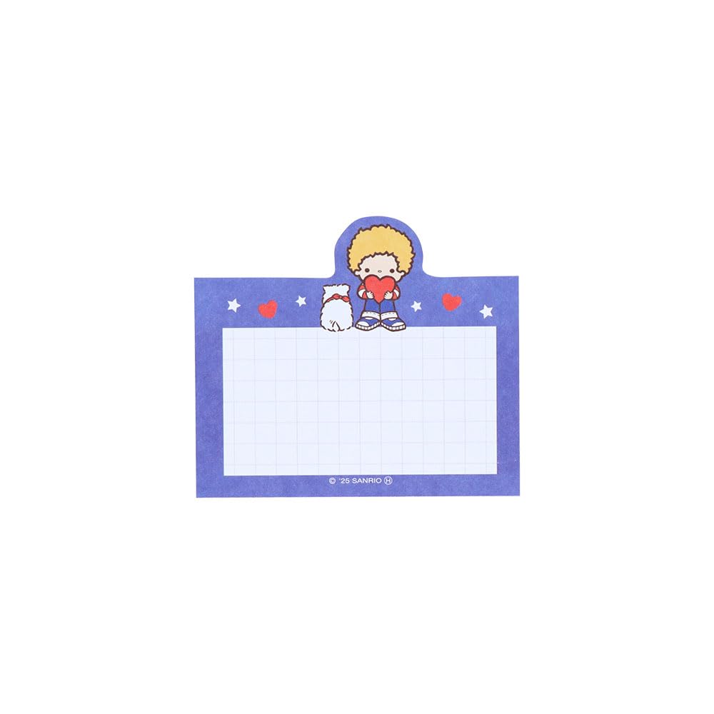 Stationery Patty Jimmy Sanrio Characters Sticky Blocks with Your Favorite S2849801 Sun-Star & Notes, Die-Cut Patterns,