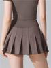 Antibacterial Pleated Athletic Skirt: Nude Feel, Quick-Dry, Anti-Exposure, Yoga, Golf, Tennis