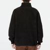 Puma Solid Color Fleece Lined Athleisure Stand Collar Sherpa Velvet Feel Coat Men's Black 537699-01