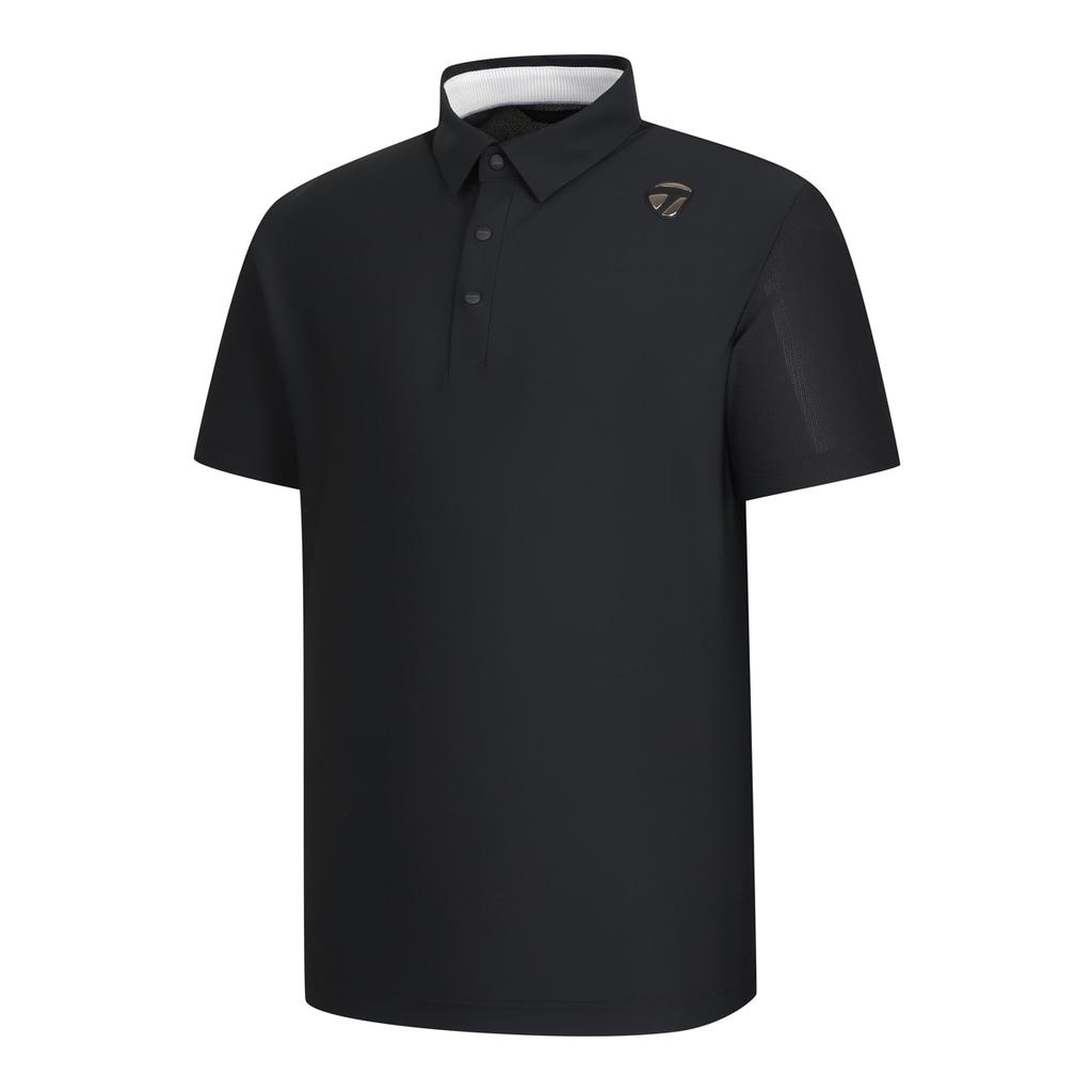 TAYLORMADE APPAREL 26Ss Men'S Honeycomb Collar Short Sleeve T-Shirt T8031T62144-199