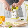 Four-Side Box Grater Cheese Grater with Container Stainless Steel Multipurpose Slicer for Vegetable Cutter Kitchen Accessorie