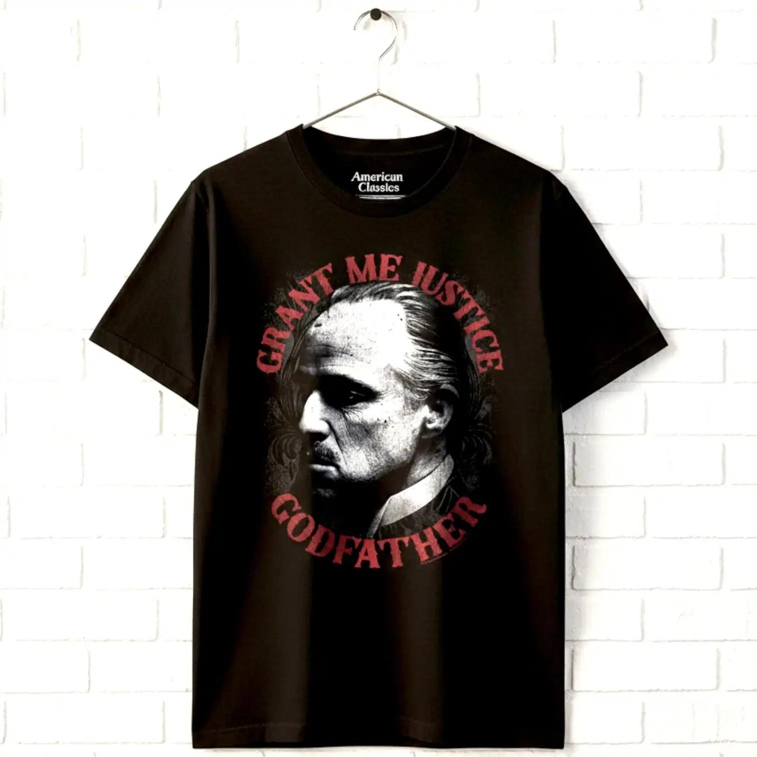 Godfather Grant Me Justice Men s T Shirt L