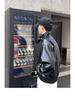 Herren Retro Amerikanischer Stil Leder Baseballjacke - Winter Motorrad Cleanfit