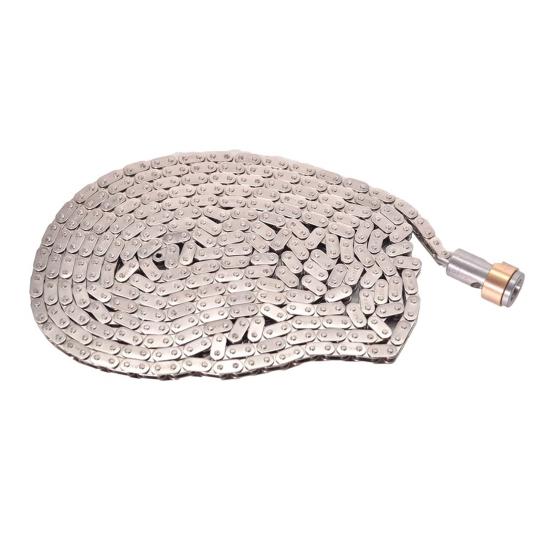 Chain Replacement for Powerfun 500/550 Rowing Machine Stainless Steel Bike Chain with Brass Swivel Connector Rowing Machine Maintenance Kit