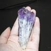 Natural Uruguay Amethyst Backbone Crystal Scepter Wand Single Point Cluster Crystal Wand Home Decoration Mineral Specimen Gift