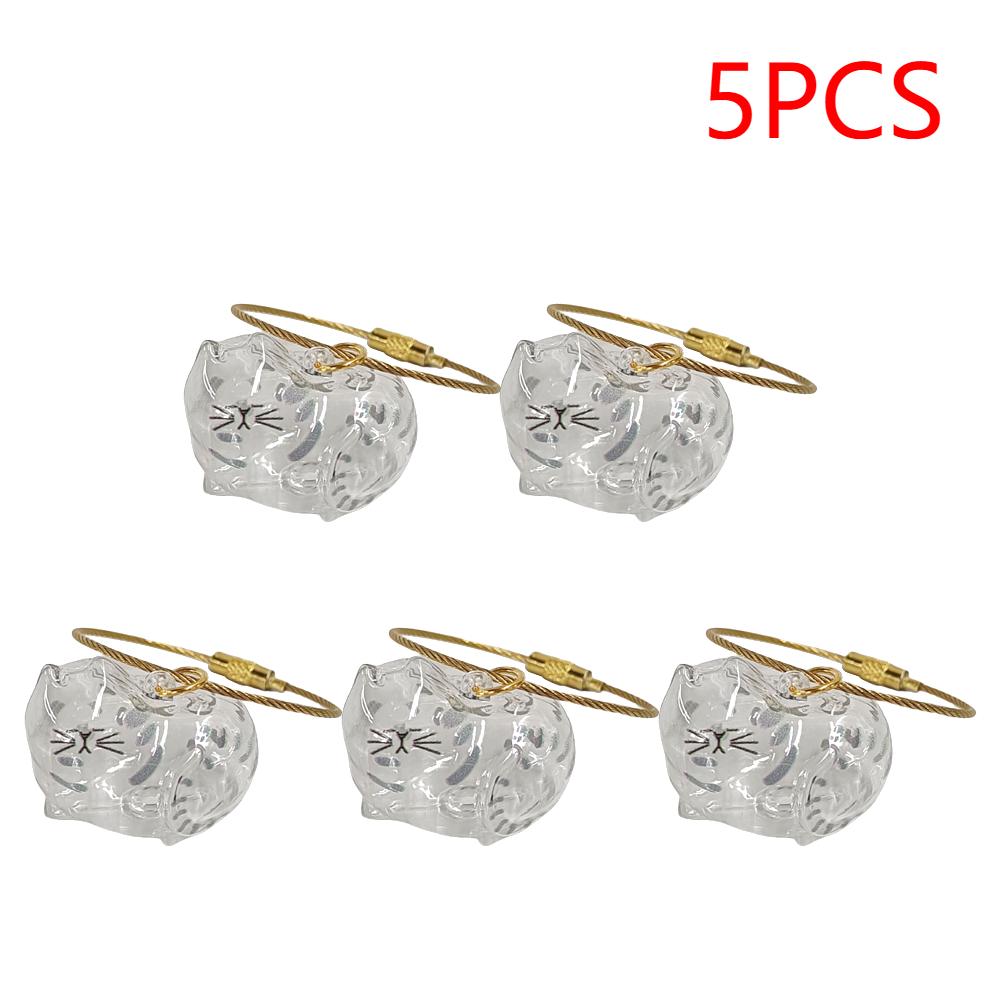 Katzen Schlüsselanhänger Transparenter Katzen Schlüsselanhänger Haarspeicherflasche Haarspeicherbox für Haustiere Katzenhaarspeicher Kapsel Schlüsselanhänger für Tierliebhaber