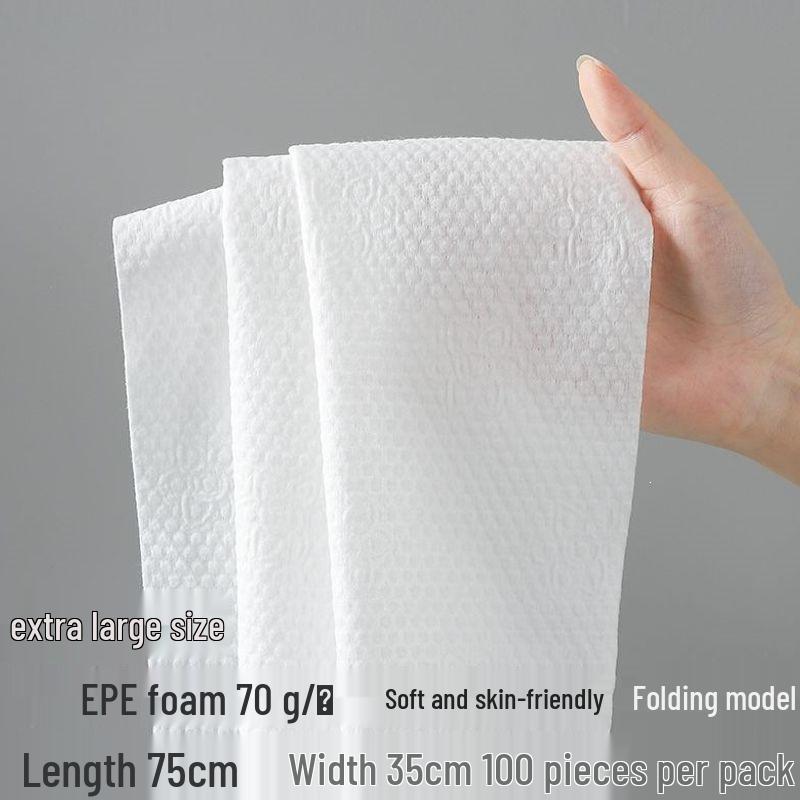 Barbershop & Salon Disposable Absorbent Cotton Towels for Shampooing and Hairdressing