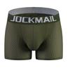 JOCKMAIL Men's Push-Up Boxer Briefs with Padded Mesh for Enhanced Fit