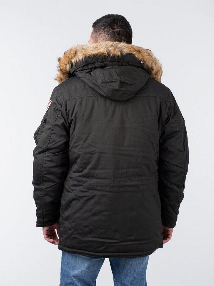 Зимняя куртка Alpha Industries Polar Jacket (123144) черная олива (123144-413)