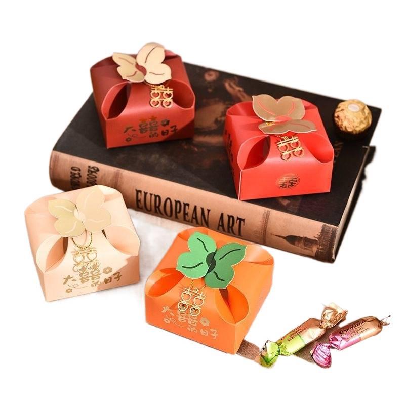 Elegant Chinese Style Wedding & Birthday Candy Box
