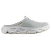 SALOMON Reelax Slide 6.0 Comfortable Rubber Sole Slide Sandals Women Sandals Pearl-Gray Blue 471126