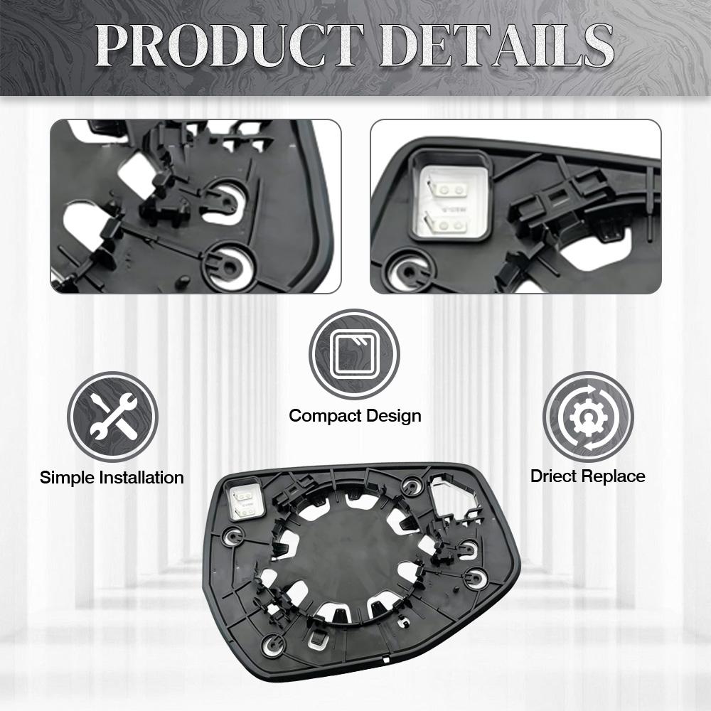 Per Kia Sportage 2026-2026 87611-P1020, 87621-P1020 Vetro Specchietto Retrovisore Laterale Convesse Riscaldato