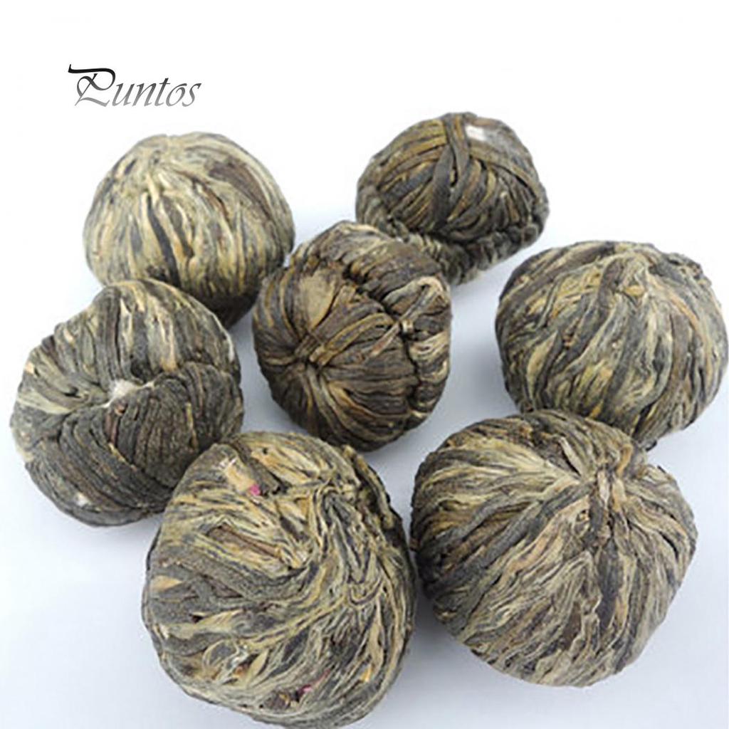 Wedding Gift Handmade Healthy Chinese Artistic Blooming Flower Green Tea Ball